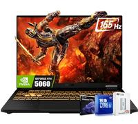 ASUS TUF F16 Ordinateur portable de jeu 16" FHD+ 165 Hz, 14e génération Intel 16 cœurs i7-14650HX (>i9-13900HX), NVIDIA GeForce RTX 5060 8 Go GDDR7, KB rétroéclairé RVB, reconnaissance faciale, W