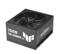 ASUS TUF Gaming 750W Gold Evo - Bloc d'alimentation PC (750 Watt, modulable, 80+ Gold, ATX 3.1 Compatible, Ventilateurs axiaux à Double roulement à Billes, Revêtement Protecteur du Circuit imprimé)