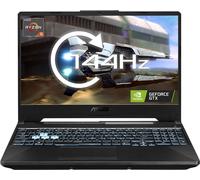 ASUS TUF Gaming A15 FA506NC-HN002W Ordinateur portable AMD Ryzen™ 5 7535HS 39,6 cm (15,6") Full HD 8 Go DDR5-SDRAM 512 Go SSD NVIDIA GeForce RTX 3050 Wi-Fi 6 (802.11ax) Windows 11 Home Noir