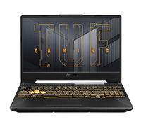 ASUS TUF Gaming A15 Ordinateur portable de jeu, écran 15,6" FHD 16:9 144 Hz, processeur AMD Ryzen 5 7535HS, NVIDIA GeForce RTX 3050, 16 Go DDR5, SSD PCIe Gen 4.0 de 512 Go, Wi-Fi 6, Windows 11 Home
