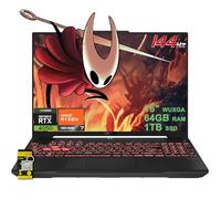 ASUS TUF Gaming A16 Ordinateur portable 16" WUXGA IPS 144 Hz AMD Hexa-core Ryzen 7 7445HS 64 Go DDR5 1 To SSD NVIDIA GeForce RTX 4050 (jusqu'à 194 AI Tops) Rétroéclairé RVB USB4 Bidirectionnel AI