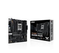 ASUS TUF GAMING A620M-PLUS - Carte mère AMD AM5 A620 microATX (DDR5, PCIe 4.0, 2 x M.2, Realtek 2.5Gb Ethernet, 2 x DisplayPort, HDMI, USB 3.2 Gen 1, SATA 6 Gbps, M.2 Q-Latch, Arua Sync RGB)