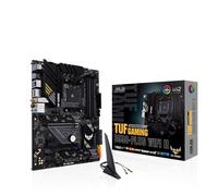 ASUS TUF GAMING B550-PLUS WI-FI II - Carte mère AMD B550 Ryzen AM4 ATX (PCIe 4.0, 2 x M.2, 10 DrMOS, Intel WiFi 6, 2.5 Gb Ethernet, HDMI, DisplayPort, USB 3.2 Gen 2, Thunderbolt 3, Aura Sync RGB)