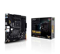 ASUS TUF GAMING B550M-PLUS (WI-FI) - Carte mère gaming AMD Ryzen AM4 mATX (PCIe 4.0, 2xM.2, DDR4 4400, WiFi 6, Ethernet 2.5 Gb, HDMI, DisplayPort, USB 3.2 Gén. 2 Type-A et Type-C, Aura Sync RGB)