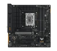 ASUS TUF GAMING B760M-BTF WIFI D4 - Carte mère gaming Intel B760 LGA 1700 ATX (DDR5, 20+1 DrMOS, 5 x M.2, 16 x PCIe 5.0, Wi-Fi 6E, 2 x Thunderbolt 4, USB Type-C Quick Charge 4+, Aura Sync RGB)