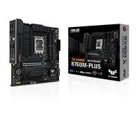 ASUS TUF GAMING B760M-PLUS - Carte mère Intel B760 LGA 1700 mATX (DDR5, PCIe 5.0, 2 x M.2, 2.5Gb Ethernet, DisplayPort, HDMI, SATA 6, USB 3.2 Gen 2 Type-C, Thunderbolt USB4, Aura Sync RGB)