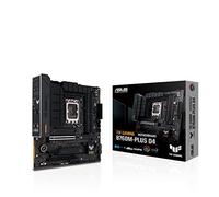 ASUS TUF GAMING B760M-PLUS D4 - Carte mère gaming Intel B760 LGA 1700 mATX (DDR4, PCIe 5.0, 2 x 4.0 M.2, DisplayPort, HDMI, SATA 6 Gbps, USB 3.2 Gen 2 Type-C, Thunderbolt USB4, Aura Sync RGB)