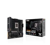 ASUS TUF GAMING B760M-PLUS D4 - Carte-mère - micro ATX - Socket LGA1700 - B760 Chipset - USB 3.2 Gen 1, USB 3.2 Gen 2, USB-C 3.2 Gen 2x2 - 2.5 Gigabit LAN - carte graphique embarquée (unité centrale r