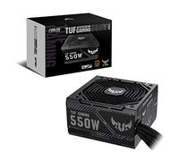 ASUS TUF GAMING Bloc d'alimentation 550 W en bronze, alimentation (conception de ventilateur axial-tech, roulements à double billes, technologie 0dB, certification 80 PLUS Bronze, connecteur CPU 80 cm