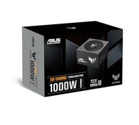 ASUS TUF Gaming Bloc d'alimentation Platinum Gaming 1000 W (1000 W, Ventilateur avec Double roulement à Billes, Compatible ATX 3.1 et PCIe 5.1, Certification 80 Plus Platinum, câble gravé, Noir)