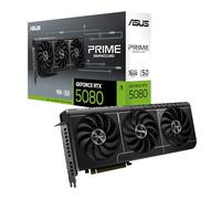ASUS TUF Gaming GeForce RTX ™ 5080 Carte graphique de jeu GDDR7 16 Go (PCIe® 5.0, HDMI®/DP 2.1, 3.6-slot, composants de qualité militaire, revêtement PCB protecteur, ventilateurs axial-tech, chambre à