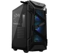 ASUS TUF Gaming GT301 Boîtier PC gaming ATX, panneau avant alvéolé en verre trempé, 3 ventilateurs 120 mm avec RGB adressable et Aura Sync, un ventilateur arrière 120 mm