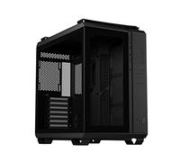 ASUS TUF Gaming GT502 - Châssis Gaming ATX (Double Chambre, Zones de Refroidissement indépendantes pour Le CPU et Le GPU Panneaux latéraux sans Outils, USB 3.2 Gen 2 Type-C à l'avant)