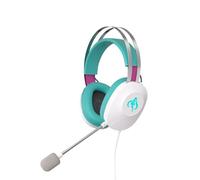 ASUS TUF Gaming H1 Gen II Hatsune Miku Edition Casque Avec fil Arceau USB Type-A Rose, Turquoise, Blanc