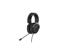 ASUS TUF Gaming H3 Casque Gaming Filaire Noir/Gris - HP 20-20000 Hz, Micro Unidirectionnel 50-10000 Hz, Impédance 32 Ohm, Jack 3.5mm, 294g