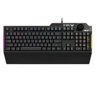 ASUS TUF Gaming K1 Clavier USB QWERTZ Allemand Noir