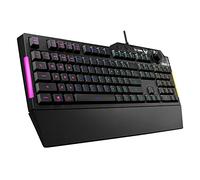 ASUS TUF Gaming K1 RGB keyboard with dedicated volume knob, spill-resistance, side light bar and Armoury Crate