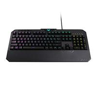 ASUS TUF Gaming K5 clavier USB QWERTY Italien Noir - Claviers (Standard, USB, Clavier à membrane, QWERTY, LED RGB, Noir)