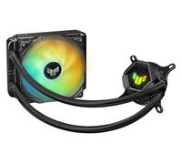 ASUS TUF Gaming LC 120 ARGB All-in-One Refroidissement à eau pour processeur (ventilateur de radiateur ARGB adressable de 120 mm, Aura Sync)