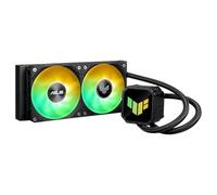 ASUS TUF Gaming LC III 240 ARGB Refroidisseur Liquide CPU Tout-en-Un (Deux Ventilateurs Préinstallés, Aura ARGB, Tuyaux de 400 mm, Compatible Intel LGA 1851, 1700, 1200 et AMD AM5, AM4)