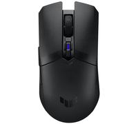 ASUS - Souris TUF M4 sans-Fil pour Gamer - RF 2.4 GHz/Bluetooth Le - ambidextre - capteur Optique 12 000 dpi - 6 Boutons programmables - rétroéclairage RGB Aura Sync