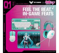 ASUS TUF Gaming Mini Souris sans Fil Hatsune Miku Edition, Souris de Jeu sans Fil de 65 g Qui Dispose d'une connectivité tri-Mode, d'un capteur de 12 000 dpi, de commutateurs de durée de Vie de 100