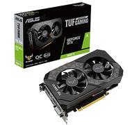 ASUS TUF Gaming NVIDIA GeForce GTX 1660 Ti Evo OC Edition Carte Graphique (PCIe 3.0, 6 Go GDDR6, HDMI 2.0b, DisplayPort 1.4, lubrifiant Spatial, Design Compact, GPU Tweak II)