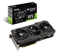 ASUS TUF Gaming NVIDIA GeForce RTX 3080 V2 OC Edition Carte graphique (PCIe 4.0, GDDR6X, LHR, HDMI 2.1, DisplayPort 1.4a, double roulement à billes, certification militaire GPU Tweak II)