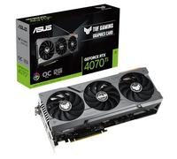 ASUS TUF GAMING NVIDIA GeForce RTX 4070 Ti OC Edition - Carte graphique gaming (12GB GDDR6X, PCIe 4.0, DLSS 3, HDMI 2.1a, DisplayPort 1.4a, ventilateurs axiaux)