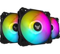 ASUS TUF Gaming TF120 ARGB Fan - Triple Fan Kit with ARGB Controller Boitier PC Refroidisseur d'air 12 cm Noir
