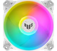 ASUS TUF GAMING TF120 ARGB WHITE EDITION Boitier PC Refroidisseur d'air 12 cm Blanc 1 pièce(s)