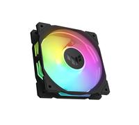 ASUS TUF Gaming TR120 ARGB Reverse Fan 12cm - Ventilateur PC 120x120x28mm, 1800-2200tr/min, 29dB, 76.3CFM, 2.75mmH2O, Roulement Hydraulique, 16 LEDs