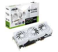 ASUS TUF Gaming TUF-RTX4070TIS-O16G-BTF-WHITE NVIDIA GeForce RTX 4070 Ti SUPER 16 Go GDDR6X