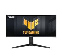 ASUS TUF Gaming VG34VQL1B Moniteur HDR incurvé de 34 po, WQHD (3440 x 1440), 165 Hz, 1 ms, Flou extrême de Mouvement Faible, FreeSync Premium, Soin des Yeux, DisplayPort HDMI USB, Hauteur réglable
