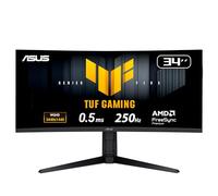 ASUS TUF Gaming VG34WQML5A 34 Pouces 1440p 250Hz Écran PC Gamer Ultrawide | ELMB Sync, 0.5ms, Fast VA, 95% DCI-P3, FreeSync Premium, Gaming AI, DisplayHDR 400, DisplayWidget Center, pour PS5