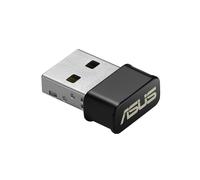 ASUS USB-AC53 Nano Adaptateur WLAN USB, Wi-Fi 5 (802.11ac), Bi-bande (2.4/5GHz), 867 Mbit/s, Sécurité WEP/WPA-PSK/WPA2-PSK, Noir/Acier