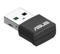 ASUS (USB-AX55 NANO AX1800 Dual Band WiFi 6 USB Adapter, OFDMA, MU-MIMO, WPA3 Se
