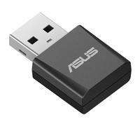 ASUS USB-BE92 Nano, Adaptateur USB Tri Band BE6500 WiFi 7 (802.11be), Bande 6GHz, Plug and Play, Compatible avec Windows 10 et 11, Advanced Network Security, idéal pour Les Jeux et Le Streaming, Noir