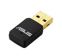 ASUS USB-N13 C1 - USB Clé Wi-Fi / Adaptateur Wi-FI N300 ASUS - USB-N13 v2 - Revêtement plaqué or