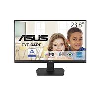 ASUS VA24EHE - Ecran PC 23,8" FHD - Dalle IPS - 16:9 - 75Hz - 1920x1080 - 250cd/m² - HDMI, DVI et VGA - Adaptive Sync - Technologie ASUS Eye Care, Noir
