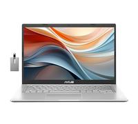 asus Vivobook 14/HD Ordinateur portable étudiant 2023, Intel Core i3-1115G4, 8 Go de RAM, 128 Go PCIe SSD, carte graphique Intel UHD, webcam, WiFi 5, Bluetooth, argent, Win 11, carte USB Snowbell de