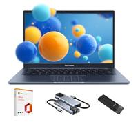 ASUS Vivobook 14 Ordinateur portable FHD de 14 po, processeur Intel Core i3 de 13e génération, 16 Go de RAM, SSD de 1 To, carte graphique Intel UHD, NumberPad, caméra de confidentialité, suite