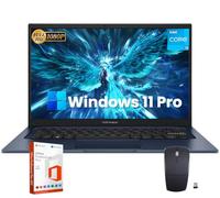ASUS Vivobook 14 Thin&Light Ordinateur portable - Windows 11 Pro, Microsoft Office inclus, écran FHD de 14", Intel 6-Core i3-1215U, 24 Go de RAM, SSD 1 To, carte graphique Intel Iris Xe, Wi-Fi 6E,
