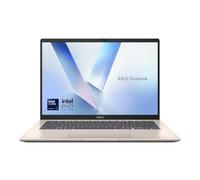 ASUS Vivobook 14 X1407CA-LY086W Intel Core Ultra 5 225H Computer portatile 35,6 cm [14] WUXGA 16 GB DDR5-SDRAM 512 GB SSD Wi-Fi 6 [802.11ax] Windows 11 Home Oro (VIVOBOOK X1407CA GOLD U5 225H - 16GB