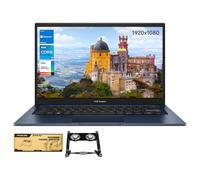 ASUS Vivobook 14X X1404VA-I512256 Ordinateur portable, 14" FHD 1920 x 1080, Intel Core i5-1334U, 12 Go de RAM DDR4, 256 Go SSD, Wi-Fi 5, W11 Home, HDMI, ensemble avec refroidisseur pour ordinateur