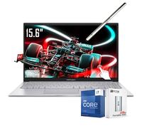 ASUS Vivobook 15 Ordinateur portable professionnel, écran tactile FHD de 15,6", Intel 10-Core i7-1355U (5 GHz), clavier rétroéclairé, Wi-Fi 6E, SonicMaster, pavé numérique, argent, Windows 11 Home (16