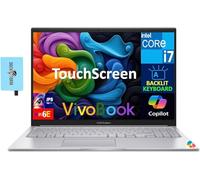 ASUS Vivobook 15 Ordinateur portable professionnel, écran tactile IPS FHD (1920 x 1080) (Intel Core 7 150U (Beats i7-1355U), 16 Go de RAM, 512 Go SSD, WiFi 6, BT 5.1, webcam HD, Win 11 Pro) avec