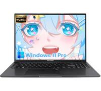 ASUS Vivobook 16 Ordinateur portable - Écran WUXGA de 16 po 60 Hz, Intel 10 cœurs i7-1355U, 16 Go de RAM, SSD de 1 To, clavier Chiclet, Wi-Fi, USB-C/A, Win 11 Pro et MS Office 2021, fin et léger pour