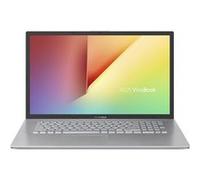 ASUS VivoBook 17 X712FA-AU493T - Core i5 8265U / 1.6 GHz - Win 10 Familiale 64 bits - 8 Go RAM - 256 Go SSD NVMe - 17.3" 1920 x 1080 (Full HD) - UHD Graphics 620 - 802.11ac, Bluetooth - argent transpa