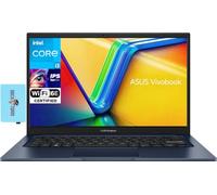 ASUS Vivobook Écran FHD pour ordinateur portable 14" (Intel i3-1215U, 8 Go de RAM, 128 Go SSD, Intel UHD, WiF 6E, Bluetooth 5.3, webcam, Win 11 Home S-Mode) avec extension de port USB DKZ